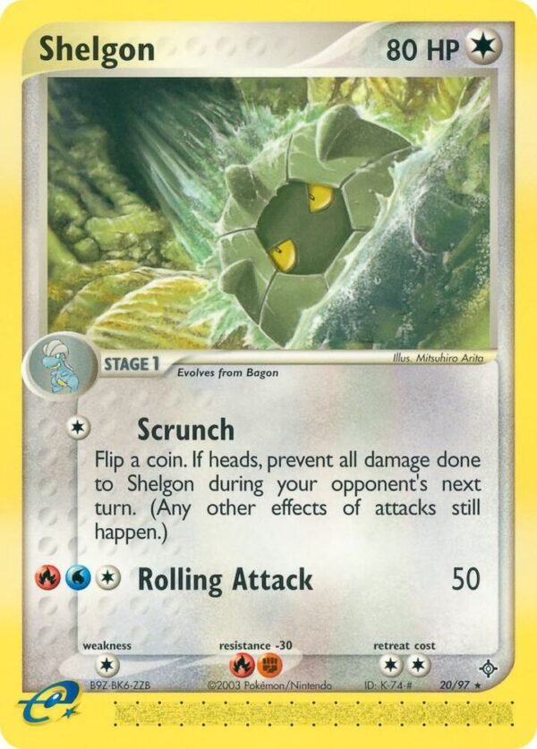 Shelgon 20/97 Normal Dragon