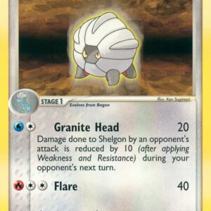 Shelgon 42/97 Reverse Holofoil Dragon