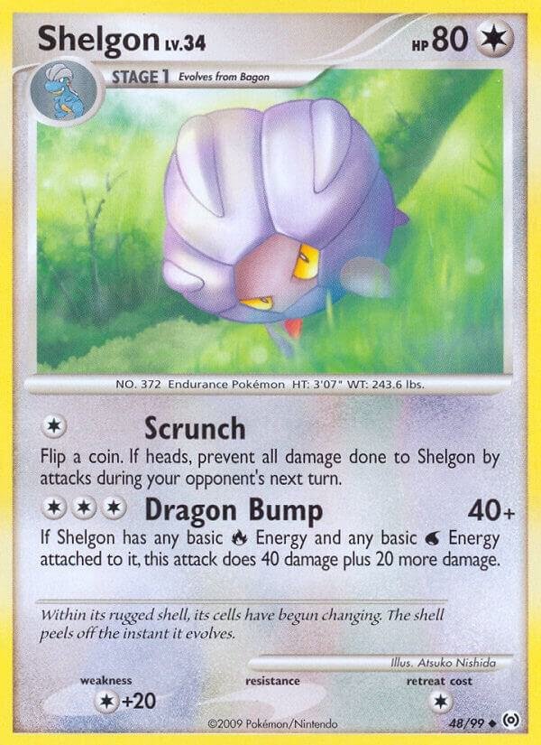 Shelgon 48/99 Reverse Holofoil Arceus Shelgon 48/99 Reverse Holofoil Arceus