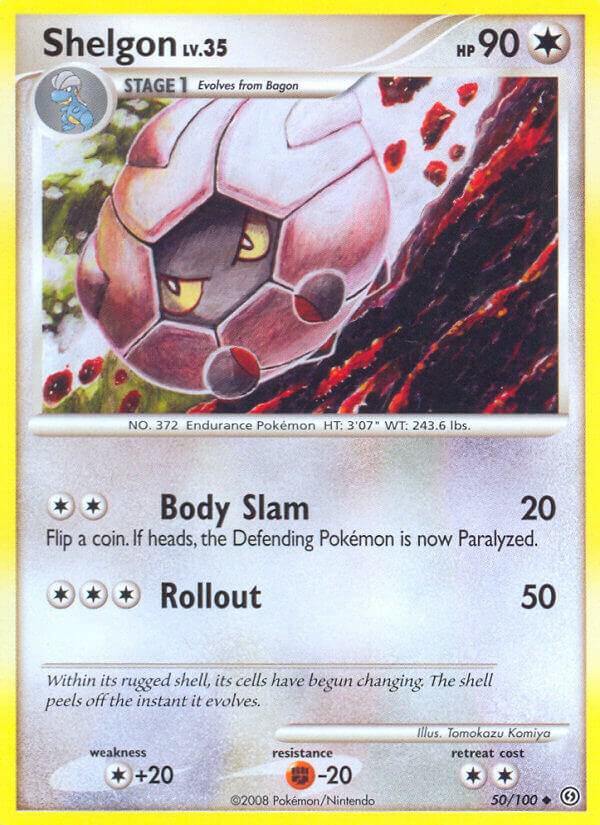 Shelgon 50/100 Reverse Holofoil Stormfront Shelgon 50/100 Reverse Holofoil Stormfront