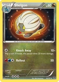 Shelgon | 63/101 | Reverse Holofoil | Plasma Blast