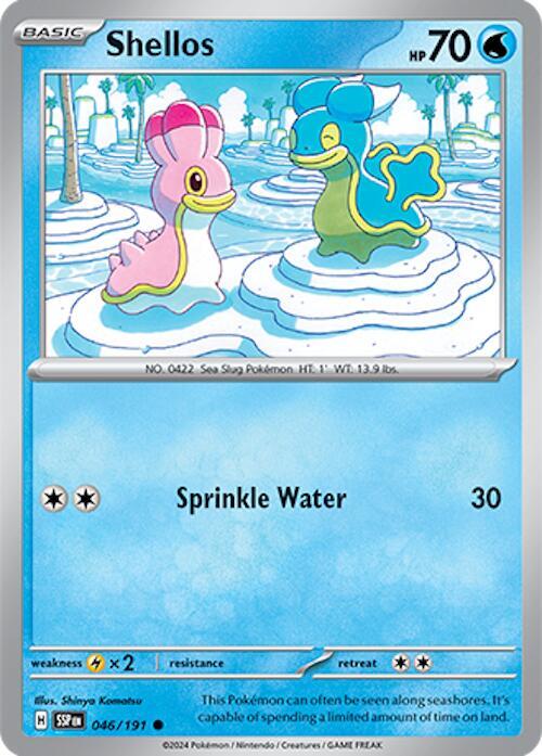 Shellos 046/191 Normal SV08: Surging Sparks
