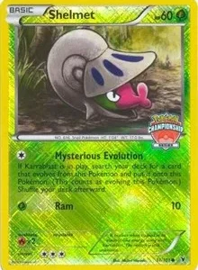 Shelmet | 11/101 (Championship Series) | 011/101 | Reverse Holofoil | League & Championship Cards