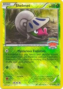 Shelmet | 11/101 (Championship Series) | 011/101 | Reverse Holofoil | League & Championship Cards