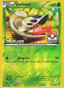 Shelmet | 8/111 (Pokemon League) [2nd Place] | 008/111 | Reverse Holofoil | League & Championship Cards