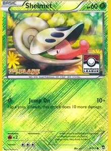 Shelmet | 8/111 (Pokemon League) [3rd Place] | 008/111 | Reverse Holofoil | League & Championship Cards