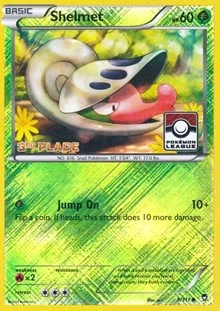 Shelmet | 8/111 (Pokemon League) [3rd Place] | 008/111 | Reverse Holofoil | League & Championship Cards
