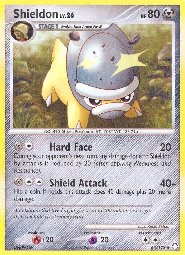 Shieldon 63/123 Reverse Holofoil Mysterious Treasures