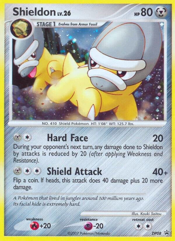 Shieldon DP08 Holofoil Diamond and Pearl Promos