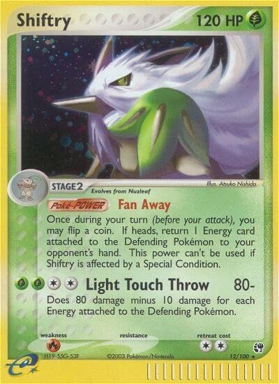 Shiftry 12/100 Holofoil Sandstorm Shiftry 12/100 Holofoil Sandstorm
