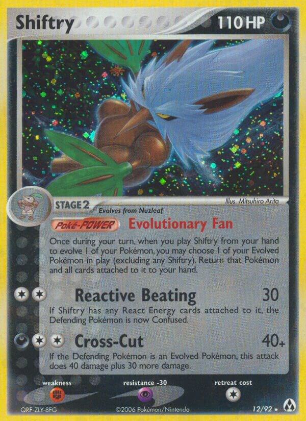 Shiftry 12/92 Holofoil Legend Maker