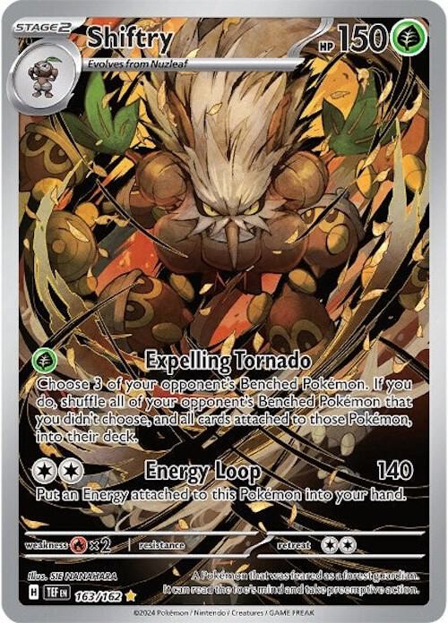 Shiftry 163/162 Holofoil SV05: Temporal Forces