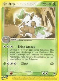 Shiftry | 22/100 | Reverse Holofoil | Sandstorm