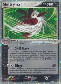 Shiftry ex | 97/108 | Holofoil | Power Keepers