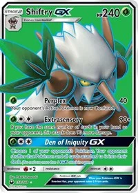 Shiftry GX (Full Art) | 152/168 | Holofoil | SM - Celestial Storm