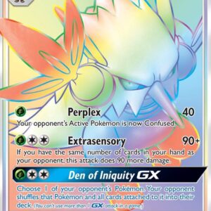 Shiftry GX (Secret) 169/168 Holofoil SM – Celestial Storm