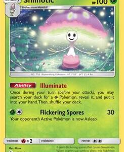 Shiinotic 17/149 (SM Base Set) 017/149 Normal Deck Exclusives