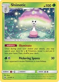 Shiinotic | 17/149 | Reverse Holofoil | SM Base Set