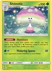 Shiinotic | 17/149 (SM Base Set) | 017/149 | Normal | Deck Exclusives
