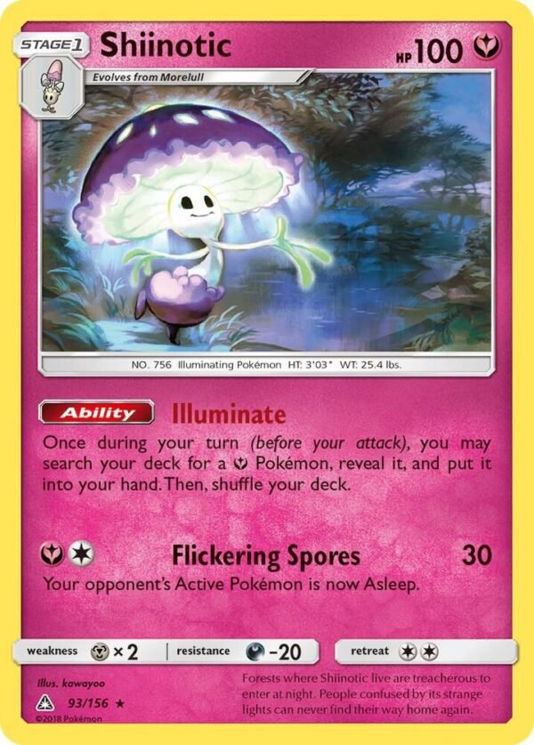 Shiinotic 93/156 Reverse Holofoil SM – Ultra Prism Shiinotic 93/156 Reverse Holofoil SM – Ultra Prism