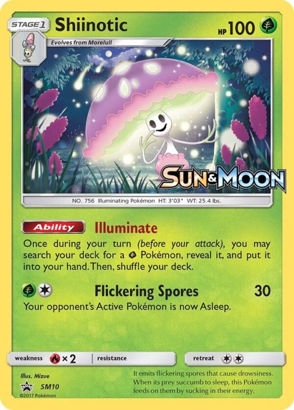 Shiinotic SM10 (Prerelease) Holofoil SM Promos Shiinotic SM10 (Prerelease) Holofoil SM Promos