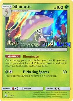 Shiinotic SM10 (Prerelease) [Staff] Holofoil SM Promos