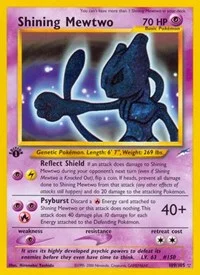 Shining Mewtwo | 109/105 | Unlimited Holofoil | Neo Destiny