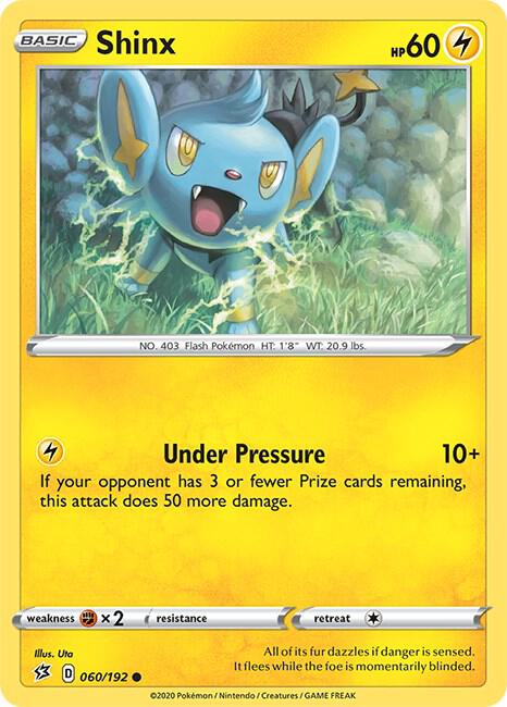 Shinx 060/192 Normal SWSH02: Rebel Clash