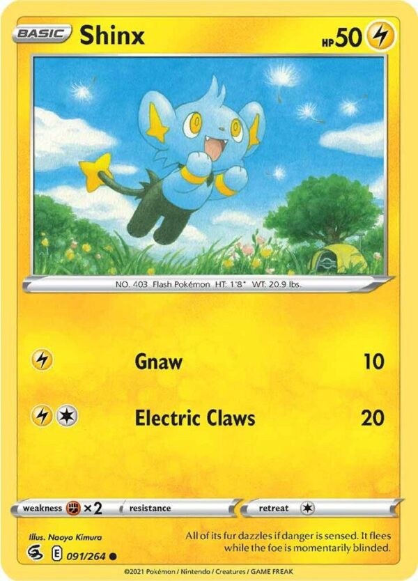 Shinx 091/264 Normal SWSH08: Fusion Strike