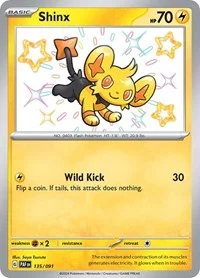 Shinx | 135/091 | Holofoil | SV: Paldean Fates