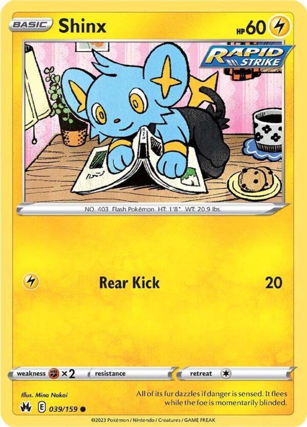 Shinx (39) 039/159 Normal Crown Zenith