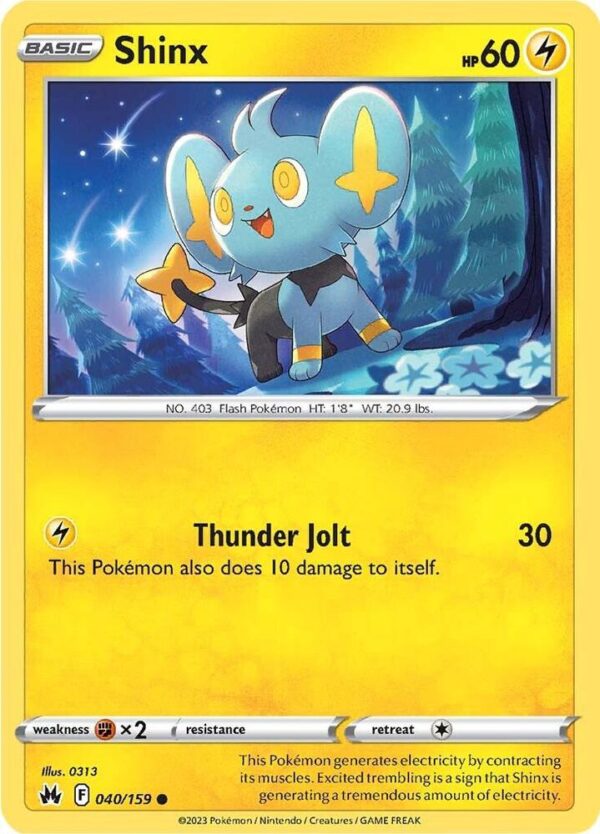 Shinx (40) 040/159 Normal Crown Zenith