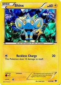 Shinx | 43/99 (Cracked Ice Holo) | 043/099 | Holofoil | Blister Exclusives