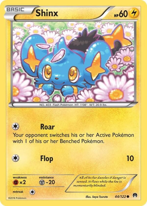 Shinx 44/122 Reverse Holofoil XY – BREAKpoint Shinx 44/122 Reverse Holofoil XY – BREAKpoint