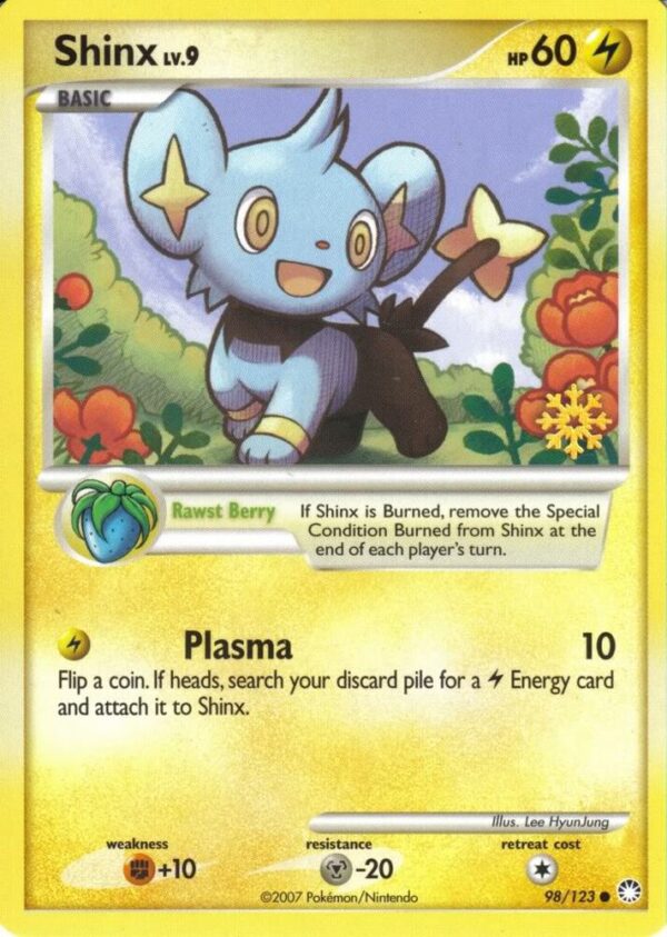 Shinx 98/123 098/123 Normal Countdown Calendar Promos
