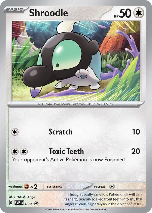 Shroodle 099 Holofoil SV: Scarlet & Violet Promo Cards Shroodle 099 Holofoil SV: Scarlet & Violet Promo Cards
