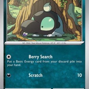 Shroodle 144/193 Reverse Holofoil SV02: Paldea Evolved Shroodle 144/193 Reverse Holofoil SV02: Paldea Evolved