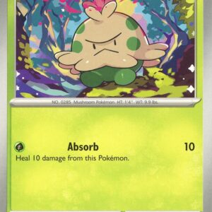 Shroomish 003/198 Reverse Holofoil SV01: Scarlet & Violet Base Set