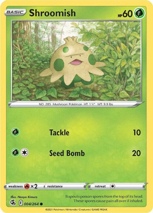 Shroomish 004/264 Normal SWSH08: Fusion Strike