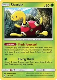 Shuckle | 16/214 | Reverse Holofoil | SM - Lost Thunder