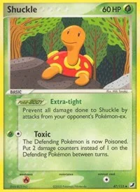 Shuckle | 47/115 | Reverse Holofoil | Unseen Forces