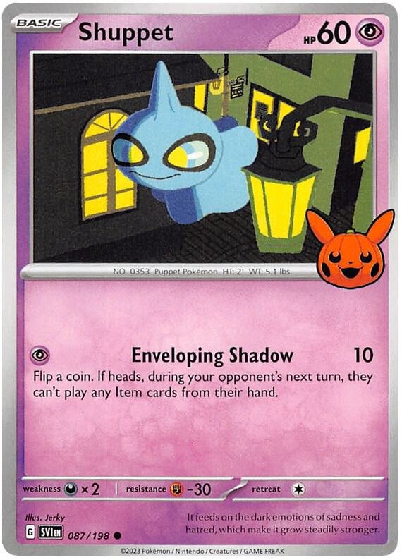 Shuppet 087/198 Normal Trick or Trade BOOster Bundle 2023