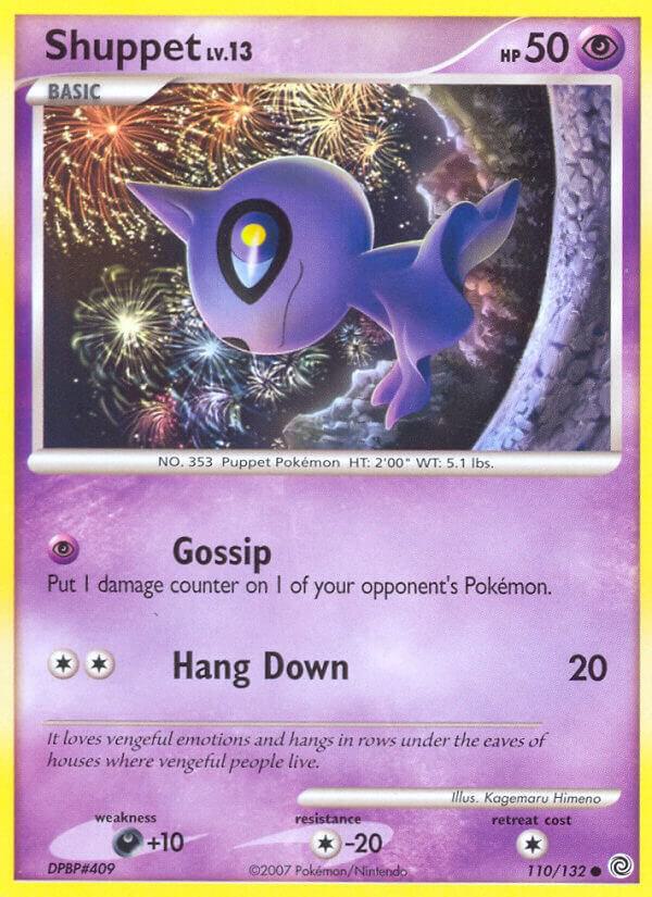Shuppet 110/132 Normal Secret Wonders