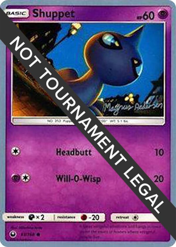 Shuppet 2018 (Magnus Pedersen) 63/168 Normal World Championship Decks