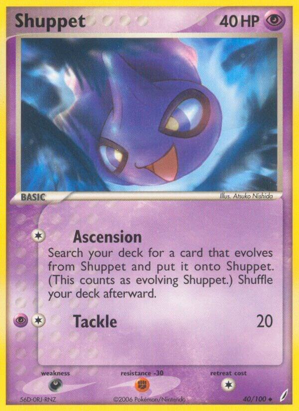Shuppet 40/100 Normal Crystal Guardians Shuppet 40/100 Normal Crystal Guardians