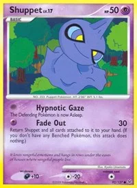 Shuppet | 92/127 | Reverse Holofoil | Platinum