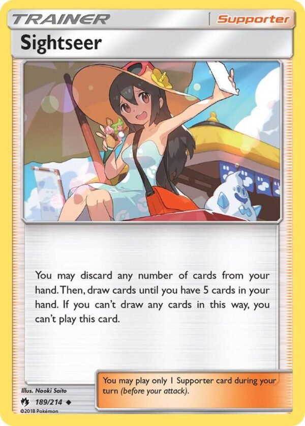 Sightseer 189/214 Reverse Holofoil SM – Lost Thunder