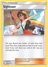 Sightseer | 189/214 | Reverse Holofoil | SM - Lost Thunder
