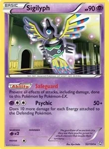 Sigilyph | 52/124 | 052/124 | Normal | Deck Exclusives