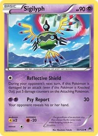 Sigilyph | 55/122 | Reverse Holofoil | XY - BREAKpoint